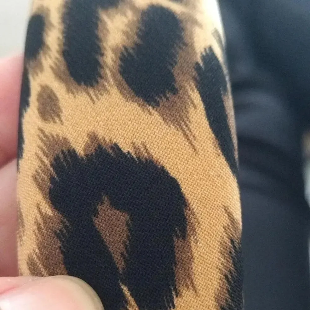 Leopard Print Sponge Headband by Hand Made, NEW